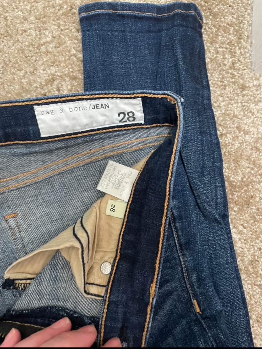 rag & bone Indigo Skinny Jeans for Women